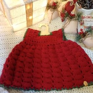 Baby's First Christmas Dress